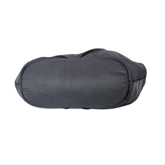 Agnes b. Voyage black nylon with the leather detailing Hobo bag medium size. - Picture 6 of 7